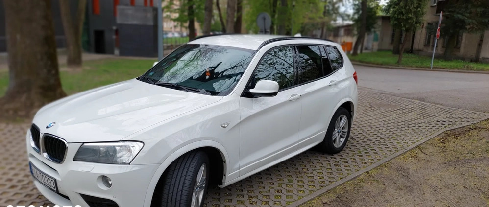 BMW X3 cena 68900 przebieg: 238323, rok produkcji 2013 z Białystok małe 436